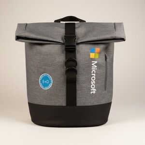 Microsoft Two-Tone Roll-Top Backpack